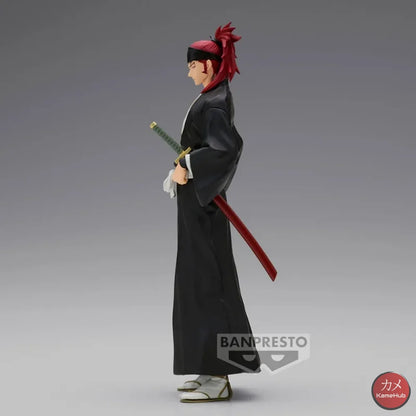 Bleach - Abarai Renji Action Figure Bandai Banpresto Solid And Souls