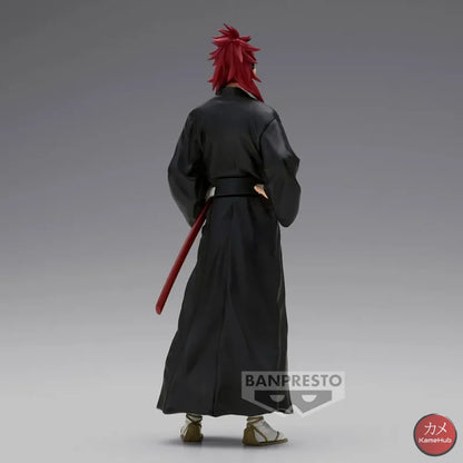 Bleach - Abarai Renji Action Figure Bandai Banpresto Solid And Souls