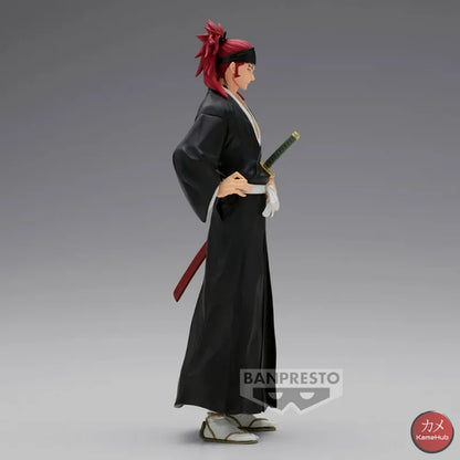 Bleach - Abarai Renji Action Figure Bandai Banpresto Solid And Souls
