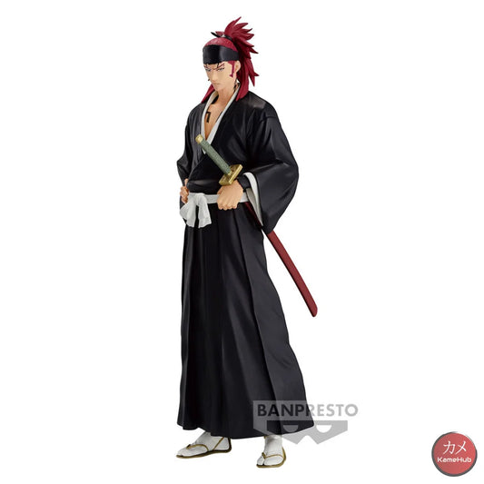 Bleach - Abarai Renji Action Figure Bandai Banpresto Solid And Souls 17Cm