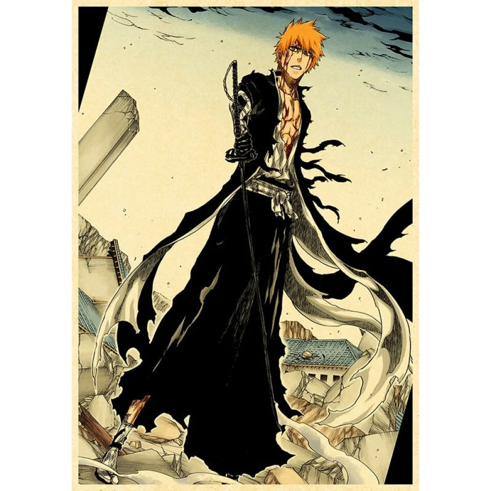 Bleach - Anime Poster Aesthetic In A3 Hd