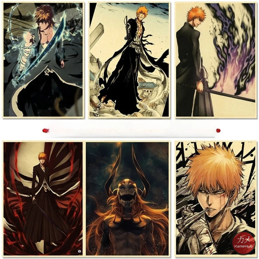 Bleach - Anime Poster Aesthetic In A3 Hd