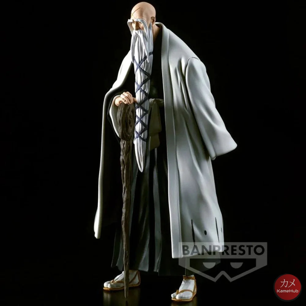 Bleach - Genryusai Yamamoto Shikeguni Action Figure Bandai Banpresto Solid And Souls