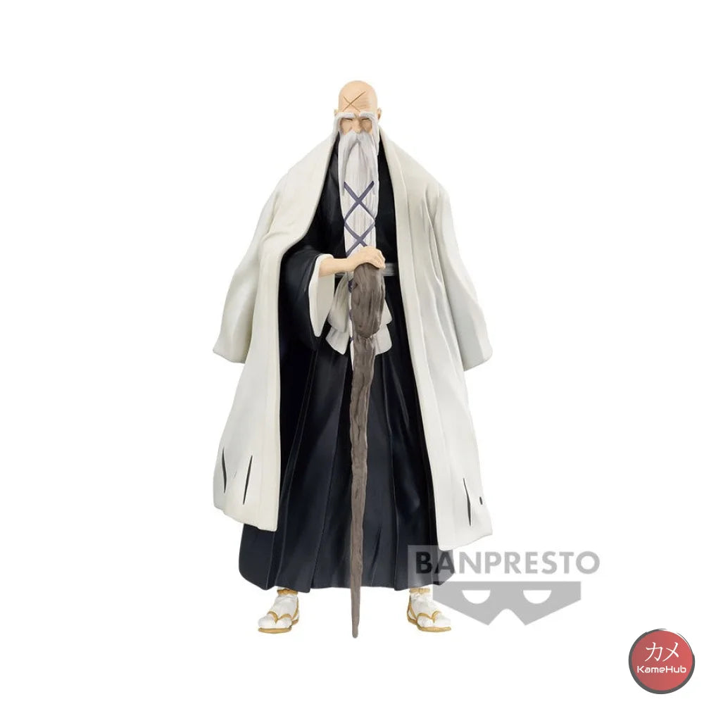 Bleach - Genryusai Yamamoto Shikeguni Action Figure Bandai Banpresto Solid And Souls