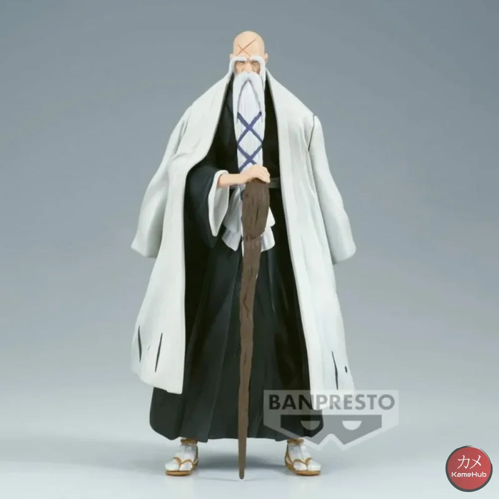 Bleach - Genryusai Yamamoto Shikeguni Action Figure Bandai Banpresto Solid And Souls