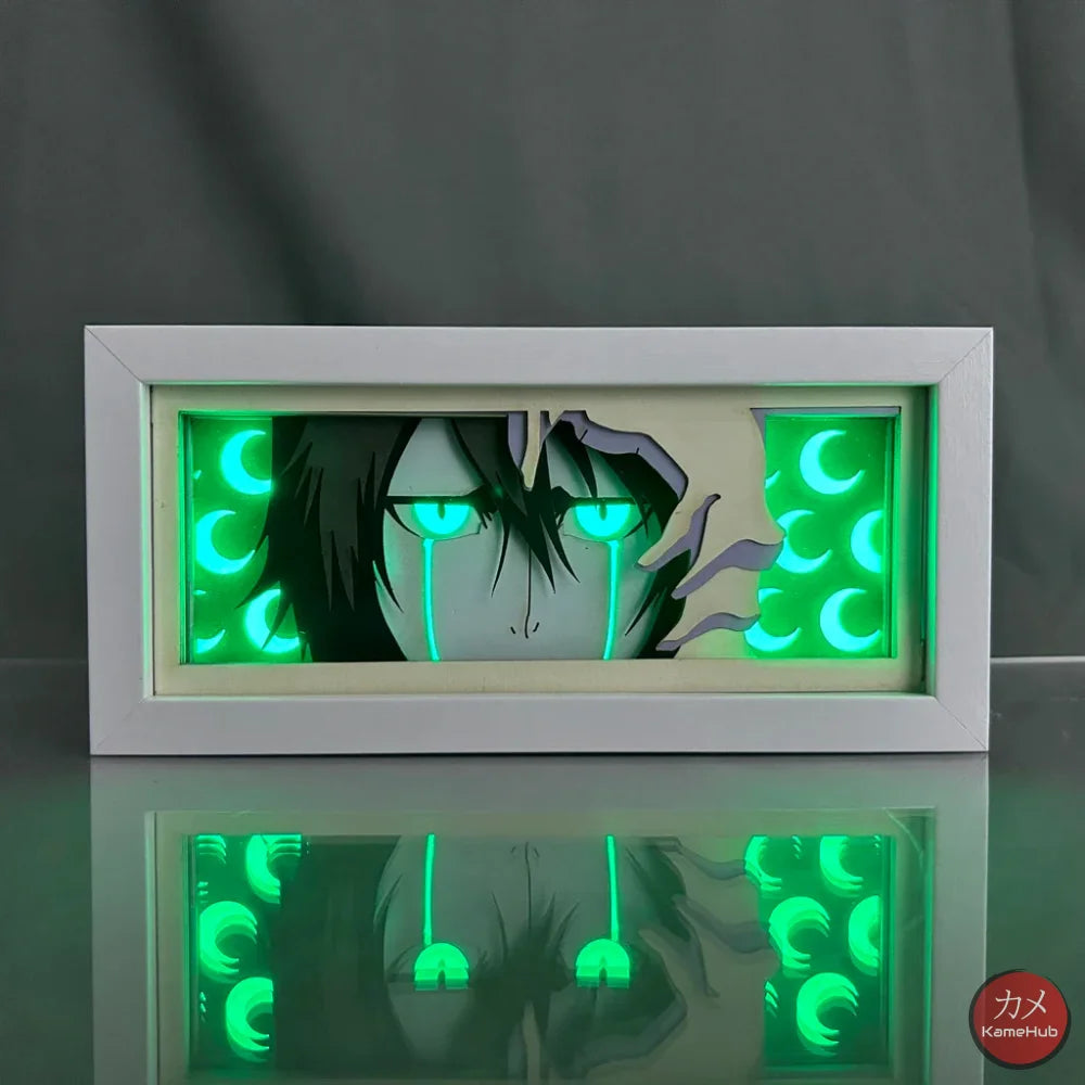 Bleach - Ichigo Ulquiorra e Aizen Light Box 3D con Luce Led Ulquiorra Cifer / 1 Colore Predefinito Gadget