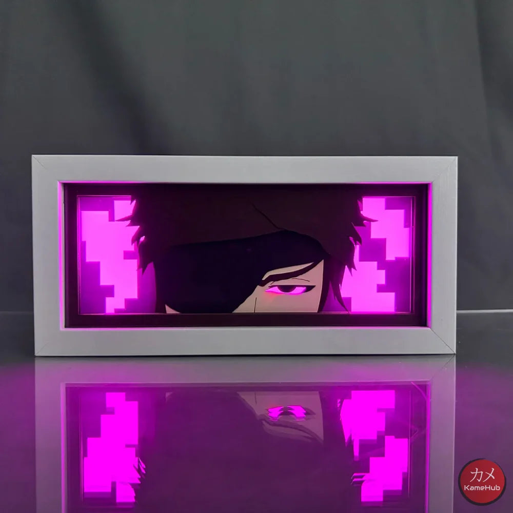Bleach - Ichigo Ulquiorra e Aizen Light Box 3D con Luce Led Sosuke Aizen / 1 Colore Predefinito Gadget