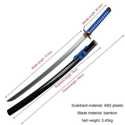 Bleach - Katana Zanpakuto Replica Perfetta In Bamboo 104 Cm Katane & Spade