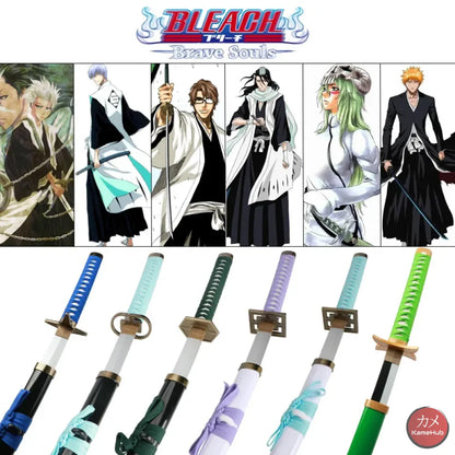 Bleach - Katana Zanpakuto Replica Perfetta In Bamboo 104 Cm Katane & Spade