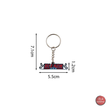 Bleach - Keychain con Logo - Portachiavi Bleach - accessori
