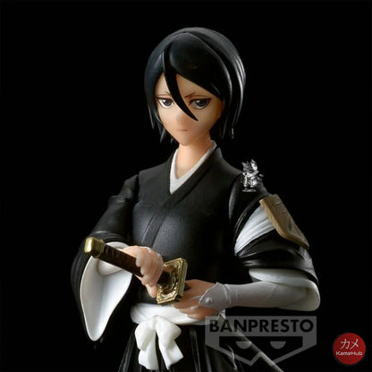 Bleach - Kuchiki Rukia Action Figure Bandai Banpresto Solid And Souls