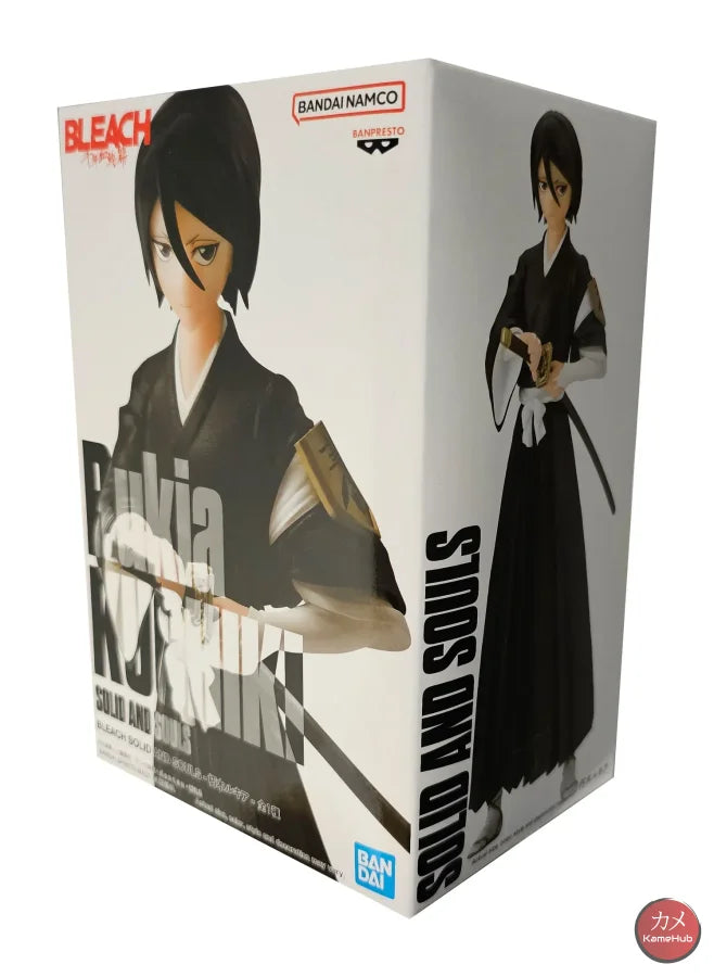 Bleach - Kuchiki Rukia Action Figure Bandai Banpresto Solid And Souls