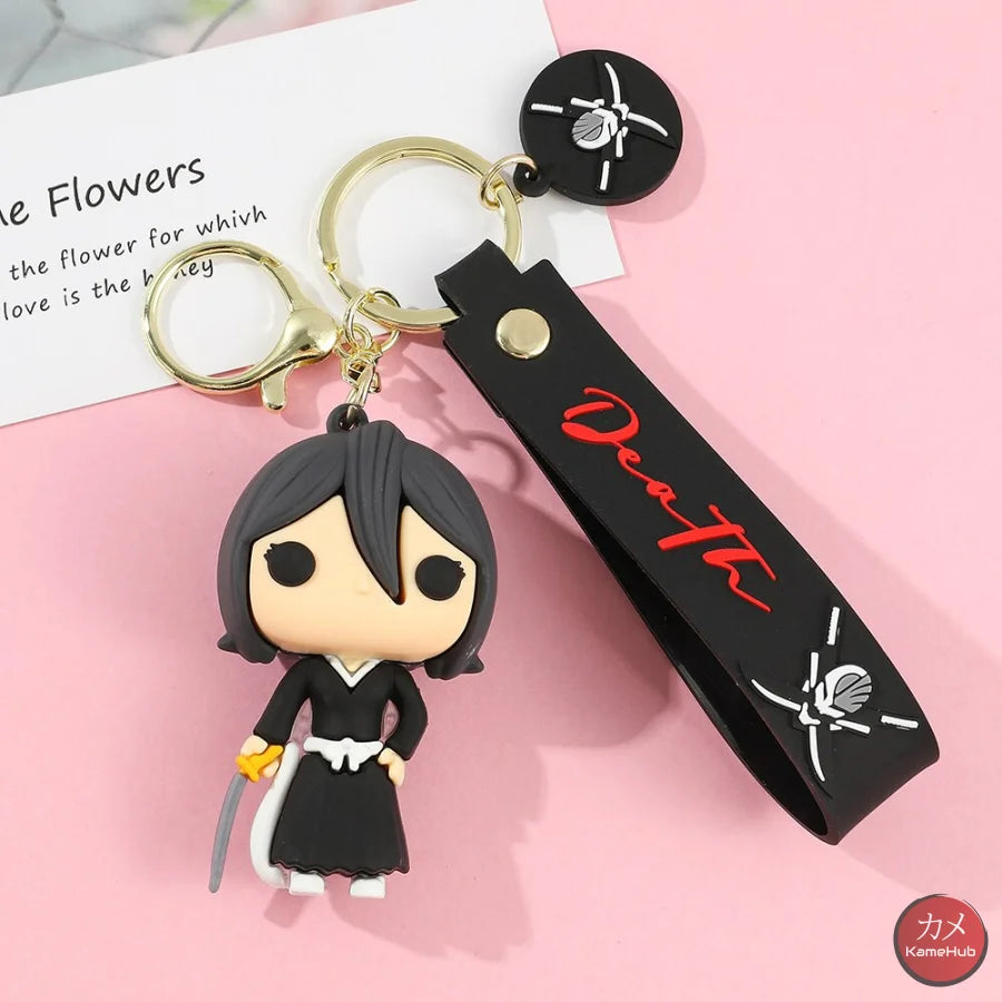 Bleach - Portachiavi In Silicone Kuchiki Rukia Accessori