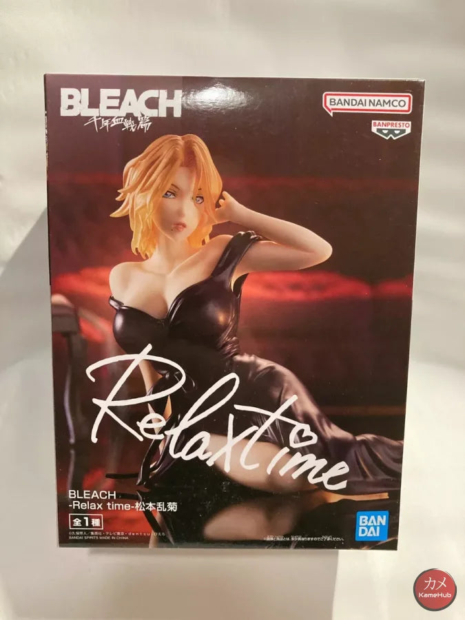 Bleach - Rangiku Matsumoto Action Figure Bandai Banpresto Relax Time