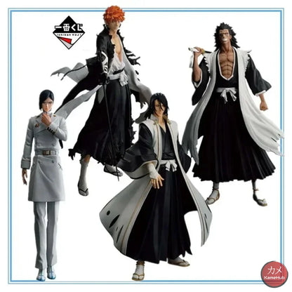 Bleach Tybw - Ichigo Ishida Byakuya E Zaraki Action Figure Bandai Ichiban Kuji Masterlise