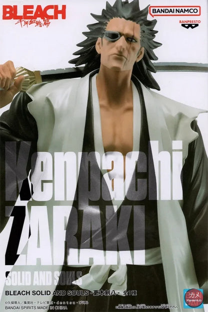 Bleach - Zaraki Kenpachi Action Figure Bandai Banpresto Solid And Souls