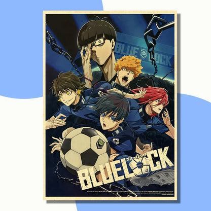 Blue Lock - Anime Poster Aesthetic In A3 Hd