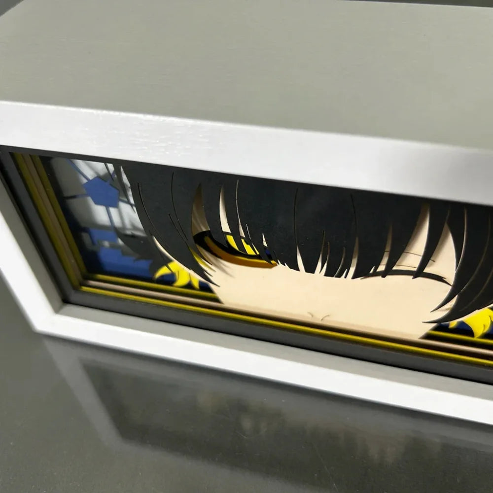 Blue Lock - Light Box 3D con Luce Led Gadget