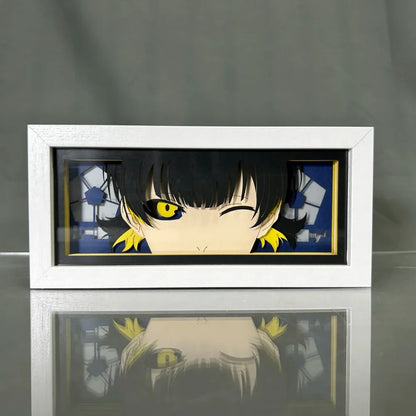 Blue Lock - Light Box 3D con Luce Led Gadget