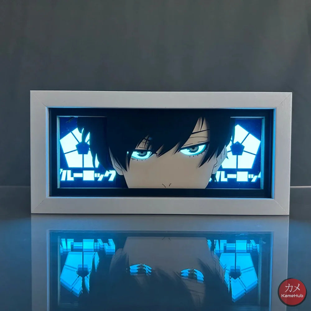 Blue Lock - Light Box 3D con Luce Led Rin Itoshi / 1 Colore Predefinito Gadget