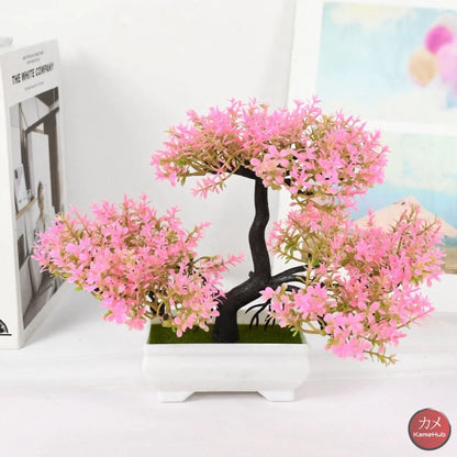 Bonsai Artificiale - Piante Ornamentali Rosa Artificiali