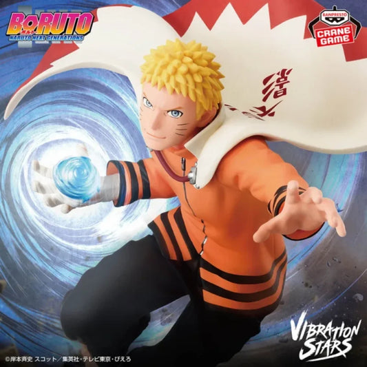 Boruto: Naruto Next Generation - Naruto Sasuke Action Figure Bandai Banpresto Vibration Stars - Action Figure