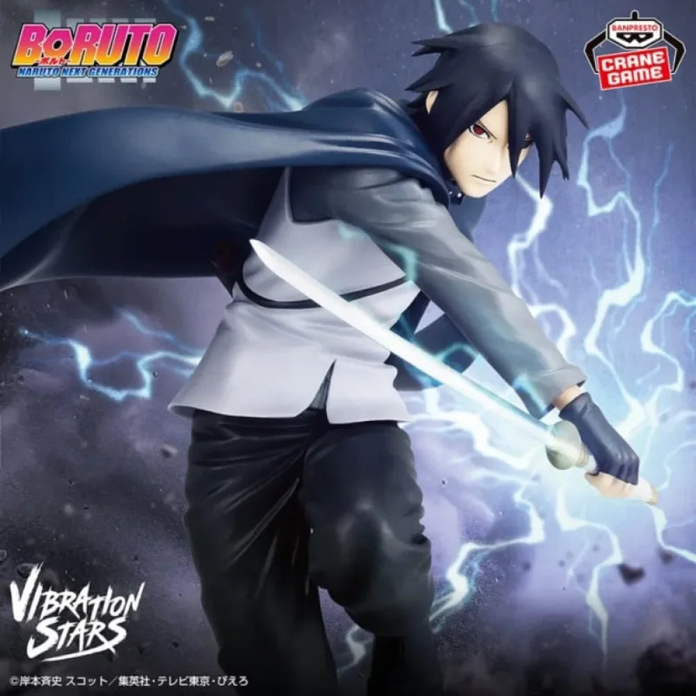 Boruto: Naruto Next Generation - Naruto Sasuke Action Figure Bandai Banpresto Vibration Stars - Action Figure