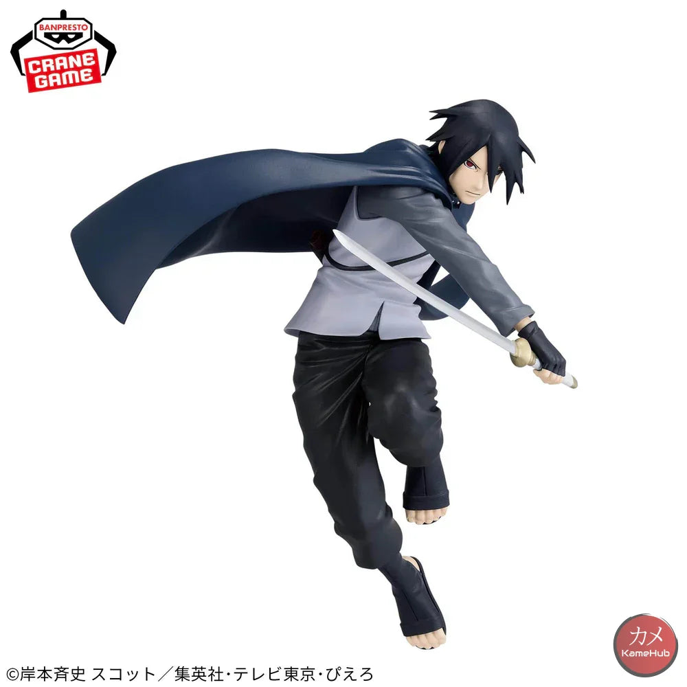 Boruto: Naruto Next Generation - Naruto Sasuke Action Figure Bandai Banpresto Vibration Stars - Uchiha Sasuke 18cm