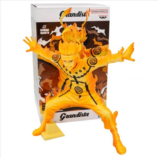 Naruto Shippuden - Uzumaki Naruto Action Figure Bandai Banpresto Grandista