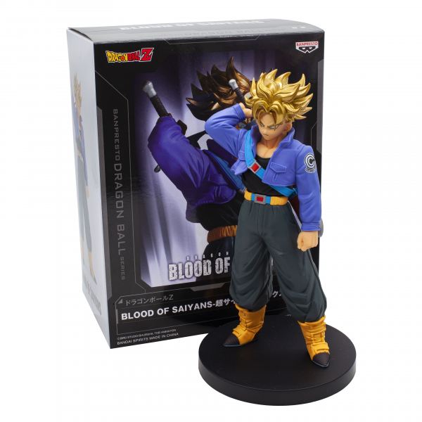 Dragon Ball Z - Future Trunks SSJ Action Figure Bandai Banpresto Blood of Saiyans