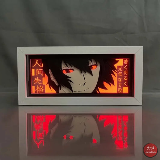 Bungo Stray Dogs - Dazai Osamu Light Box 3D con Luce Led Dazai Osamu / 1 Colore Predefinito Gadget
