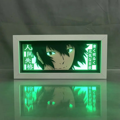 Bungo Stray Dogs - Dazai Osamu Light Box 3D con Luce Led Gadget