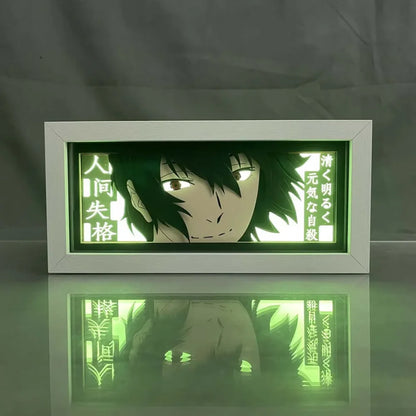 Bungo Stray Dogs - Dazai Osamu Light Box 3D con Luce Led Gadget