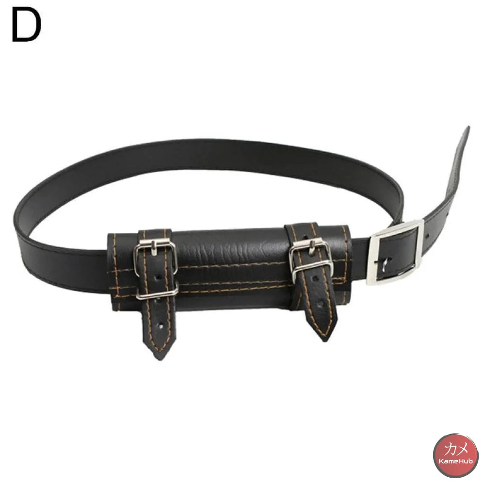 Cinturino / Fodero Per Katana O Spada Cosplay Cintura Nera 110Cm Unica Accessori