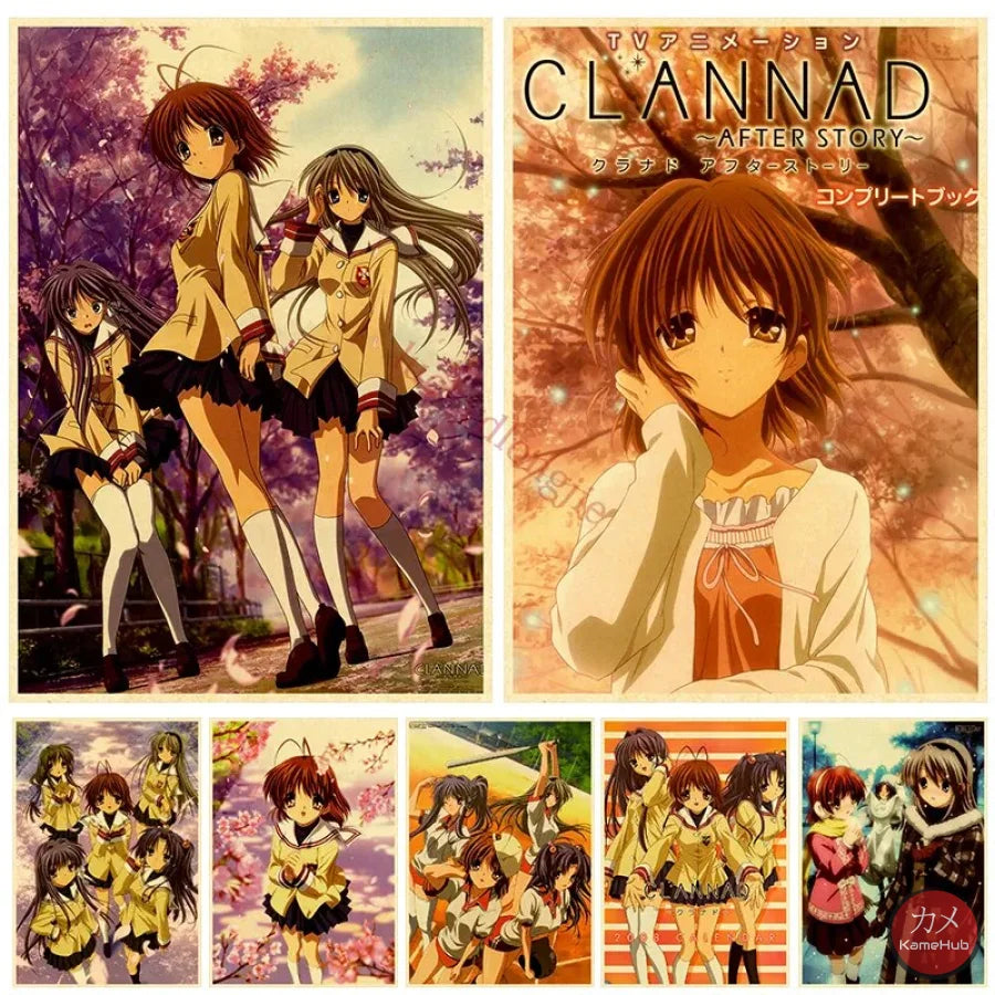 Clannad: After Story - Anime Poster Aesthetic In A3 Hd