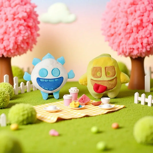Clash Royale - Morbidi Peluche Spirito del Ghiaccio e Cura - Peluches