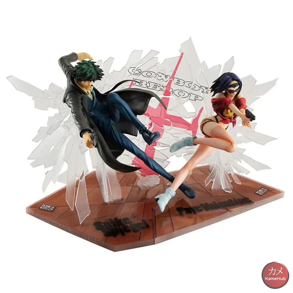 Cowboy Bebop - Spike Spiegel Faye Valentine 1St Gig Action Figure Megahouse