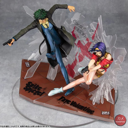Cowboy Bebop - Spike Spiegel Faye Valentine 1St Gig Action Figure Megahouse