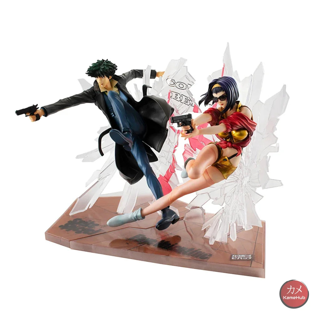 Cowboy Bebop - Spike Spiegel Faye Valentine 1St Gig Action Figure Megahouse