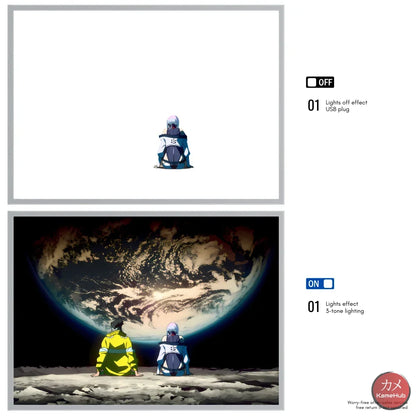 Cyberpunk Edgerunner - Quadro Luminoso 3D con Luce Led Quadro Luminoso 1 / S 15.5 x 21.5 cm Gadget