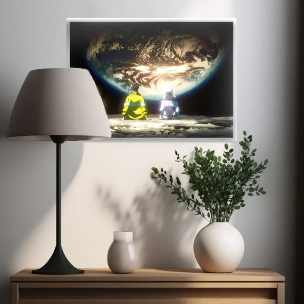 Cyberpunk Edgerunner - Quadro Luminoso 3D con Luce Led Gadget