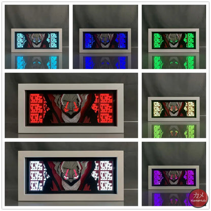 DanDaDan - Takakura Ken Light Box 3D con Luce Led 16 Colori con Telecomando Gadget