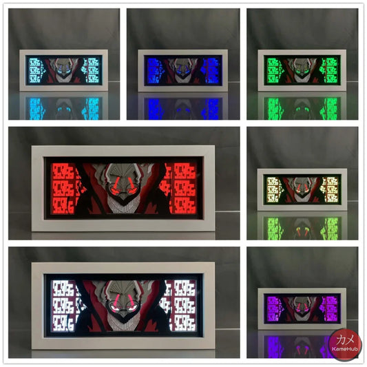 DanDaDan - Takakura Ken Light Box 3D con Luce Led 16 Colori con Telecomando Gadget