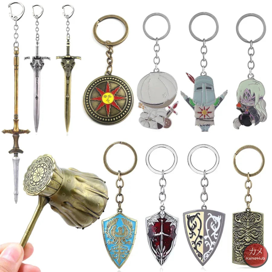 Dark Souls - Portachiavi Armi E Personaggi Accessori