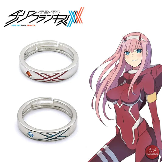 Darling In The Franxx - Anelli Di Coppia Zero Two E Hiro 016 Accessori