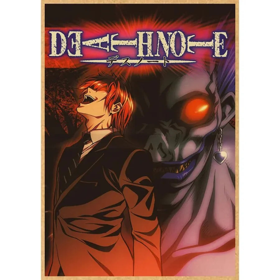 Death Note - Anime Poster Aesthetic In A3 Hd