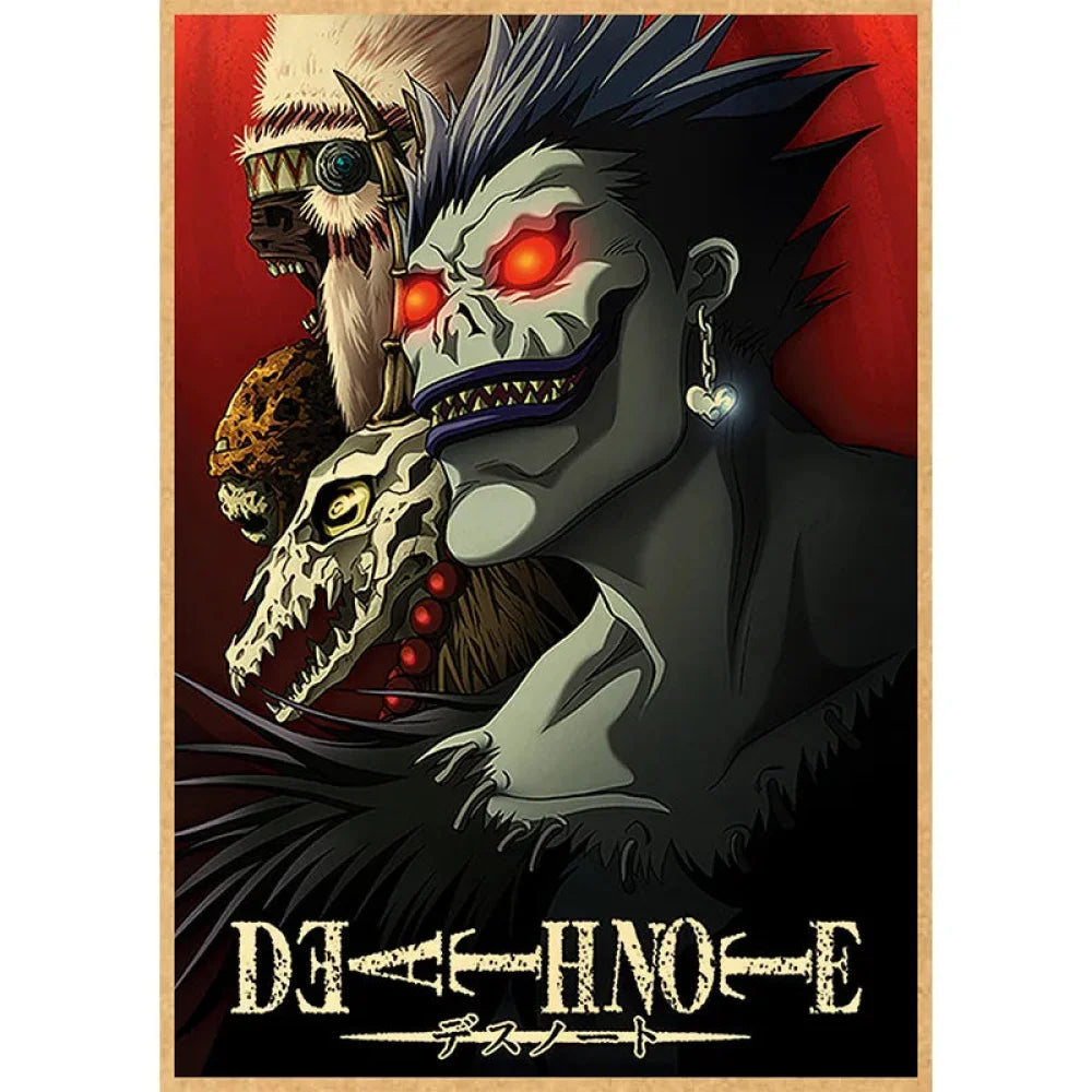 Death Note - Anime Poster Aesthetic In A3 Hd