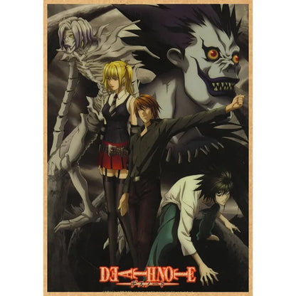 Death Note - Anime Poster Aesthetic In A3 Hd