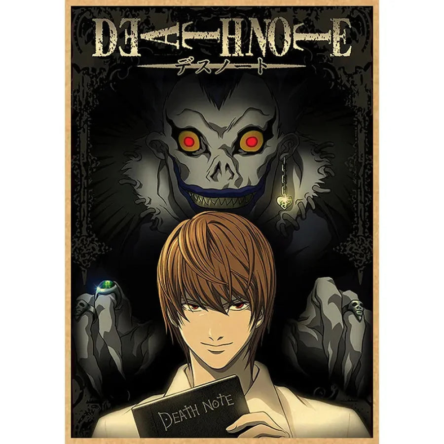 Death Note - Anime Poster Aesthetic In A3 Hd