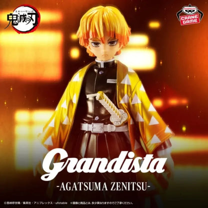 Demon Slayer / Kimetsu no Yaiba - Agatsuma Zenitsu Action Figure Bandai Banpresto Grandista - Action Figure